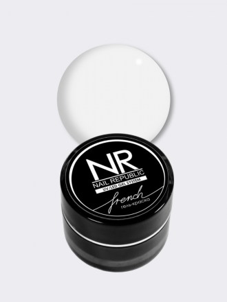 NAIL REPUBLIC FRENCH 5г (банка) Гель-краска Белая