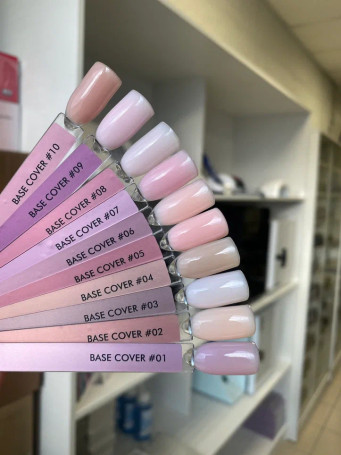 ONE NAIL   Base COVER #03  50мл (шайба)   База камуфлирующая эластичная  (легкие в снятии)