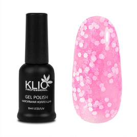 KLIO Гель-лак  Капсульная  коллекция  8мл  №120  (с шестигранниками)   (СНЯТО)