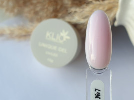 KLIO Unique gel #07 BLUSH 30г Гель для моделирования средне-жидкий