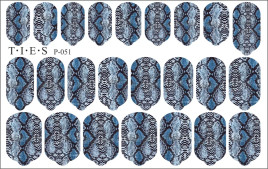 TIES   Пленка для маникюра   P-051