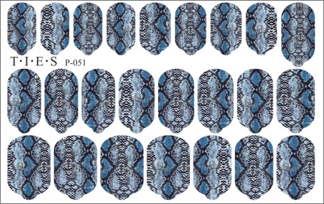 TIES   Пленка для маникюра   P-051