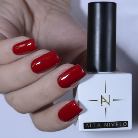 ALTA NIVELO   Гель-лак   10мл   RED   #07