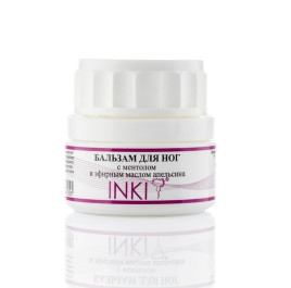 INKI Бальзам для ног с ментолом и эфирным маслом апельсина 35мл
