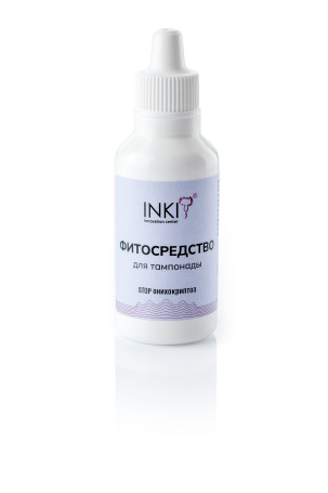 INKI   Фитосредство  для тампонады (Stop онихокриптоз)    30 пластикмл