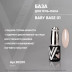 VOGUE NAILS  Камуфлирующая база с блестками  BABY base  10мл  #01  Белая