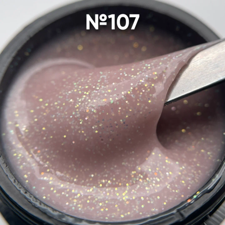 ОПЦИЯ   Гель для моделирования с шиммером   15мл   #107