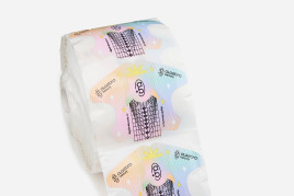 ALGEBRA BEAUTY ЦВЕТНАЯ (300шт) Формы для наращивания на бумажной основе