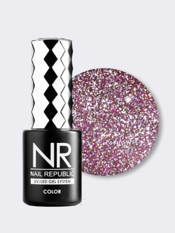 NAIL REPUBLIC   FLASH #02   10мл   Гель-лак светоотражающий