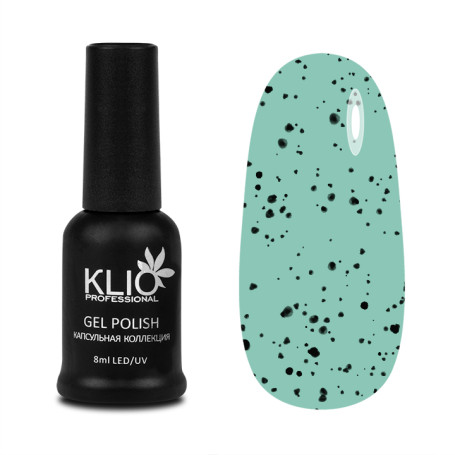 KLIO  Гель-лак  Капсульная  коллекция  8мл  №104  (с черным шиммером)