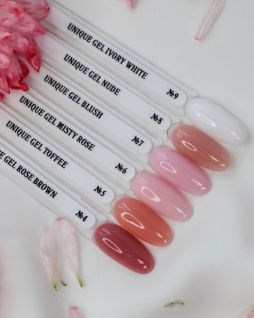 KLIO   Unique gel   #04 ROSE BROWN   15г   Гель для моделирования средне-жидкий