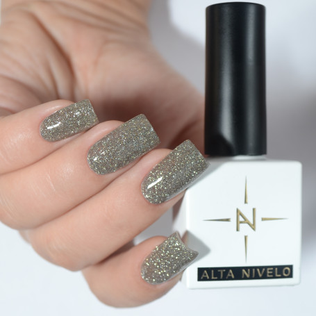 ALTA NIVELO   Гель-лак светоотражающий   10мл   GALAXY   #110