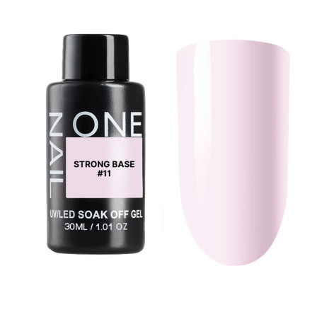ONE NAIL   Base STRONG #11   30мл (бутылка)   База камуфлирующая густая