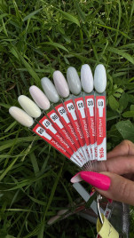 BSG   KONFITYUR во флаконе   #001   НИЗКАЯ ВЯЗКОСТЬ   20мл   Гель для моделирования средне-жидкий молочный