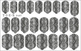 TIES   Пленка для маникюра   P-057
