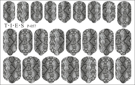 TIES   Пленка для маникюра   P-057