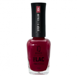 IQ BEAUTY   Лак для ногтей с биокерамикой   12,5мл   Prolac FOREVER CRIMSON   #024