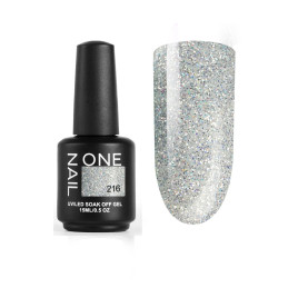 ONE NAIL Гель-лак Classic mini #216 8мл с шиммером