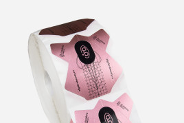 ALGEBRA BEAUTY РОЗОВАЯ (300шт) Формы для наращивания на алюминиевой основе