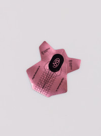 ALGEBRA BEAUTY РОЗОВАЯ (300шт) Формы для наращивания на алюминиевой основе