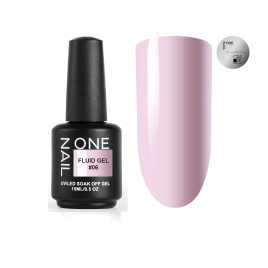 ONE NAIL Gel FLUID #06 15мл (флакон) Гель для укрепления жидкий