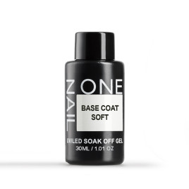 ONE NAIL   Base SOFT   30мл (бутылка)   База для педикюра