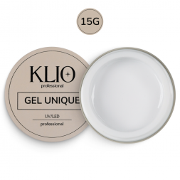 KLIO   Гель для моделирования Unique gel   №03  WHITE GLOW   15г