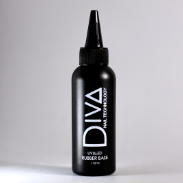 DIVA   База каучуковая прозрачная  STRONG Base   110мл      Limited