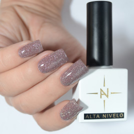 ALTA NIVELO Гель-лак светоотражающий 10мл GALAXY #112