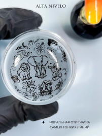 ALTA NIVELO Штамп для стемпинга двойной