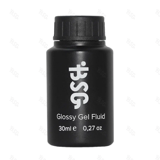 BSG   База прозрачная для проблемных ногтей   Base   Glossy Gel Fluid   30мл (бутылка)   Limited