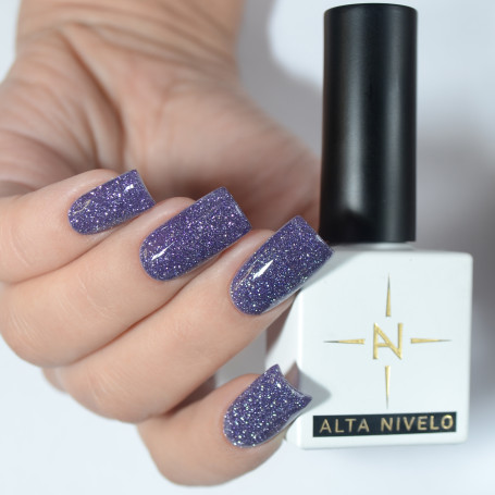 ALTA NIVELO   Гель-лак светоотражающий   10мл   GALAXY   #113