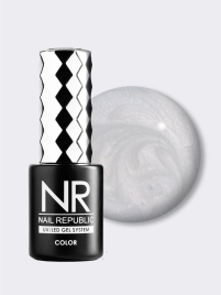 NAIL REPUBLIC #010 Pearl Print 10мл Гель-лак перламутровый