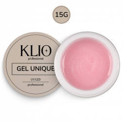 KLIO   Гель для моделирования Unique gel   №01  PINK GLOW   15г