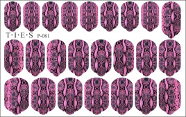 TIES   Пленка для маникюра   P-081