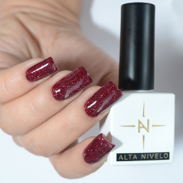 ALTA NIVELO Гель-лак светоотражающий 10мл GALAXY #115