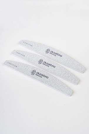 ALGEBRA BEAUTY   На пластике   XL   #150/150   (20шт)   Пилка лодка