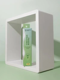 ALGEBRA BEAUTY SOFT WHITE Тонкие M #120 (50шт) Сменные файлы для пилки без подложки