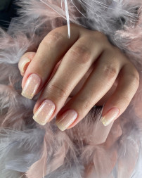 ONE NAIL   База камуфлирующая с хлопьями Юки   Base   CAMO SHINE   #05   15мл