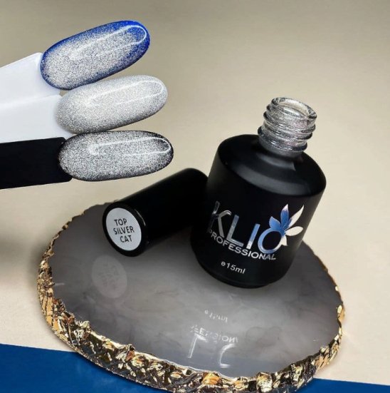 KLIO  Топ с эффектом кошачий глаз без л/с  SILVER CAT 15мл