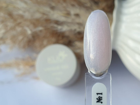 KLIO   Unique gel   #01 PINK GLOW   30г   Гель для моделирования средне-жидкий с шиммером