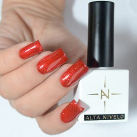 ALTA NIVELO Гель-лак с шиммером 10мл FIESTA #116