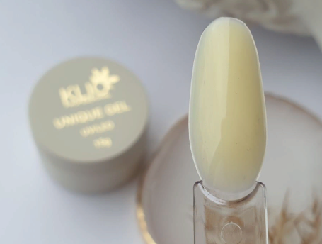 KLIO   Unique gel   #11 VANILLA   15г   Гель для моделирования средне-жидкий цветной