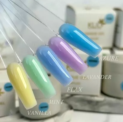 KLIO   Unique gel   #11 VANILLA   15г   Гель для моделирования средне-жидкий цветной