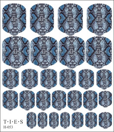 TIES   Пленка для педикюра   H-053