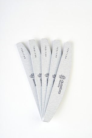 ALGEBRA BEAUTY   На пластике   XL   #180/180   (20шт)   Пилка лодка