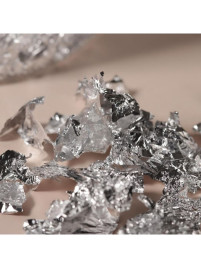 NAIL REPUBLIC   СЕРЕБРО   Поталь для дизайна ногтей