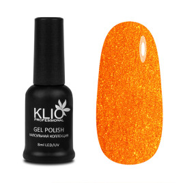 KLIO Гель-лак Капсульная коллекция 8мл №112 Неон с шиммером
