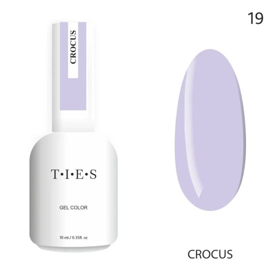 TIES   Гель-лак  10мл  CROCUS   #019