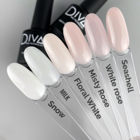 DIVA   База камуфлирующая  French Base FLORAL WHITE   15мл   Limited